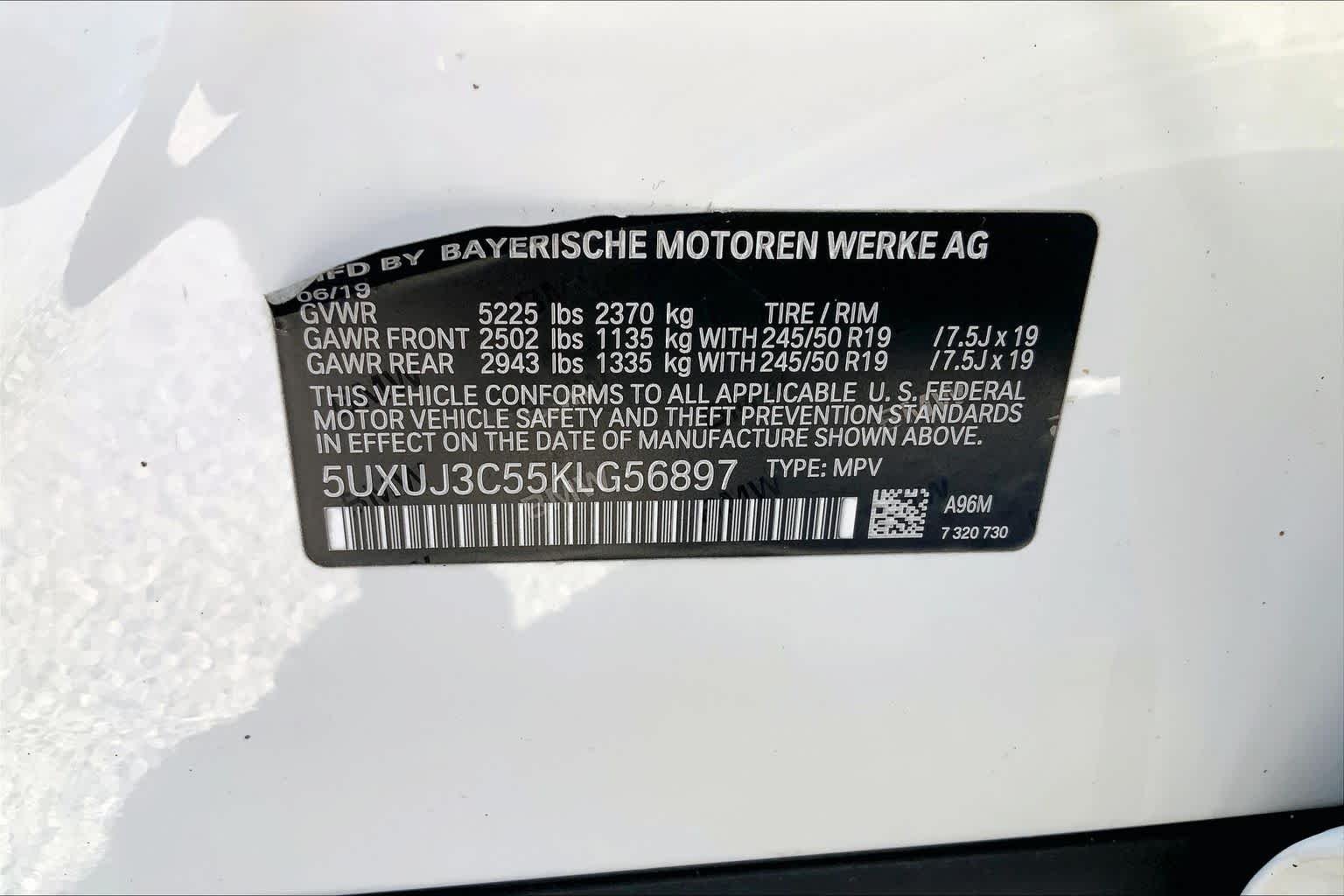 Used 2019 Mineral White Metallic BMW xDrive30i image 30