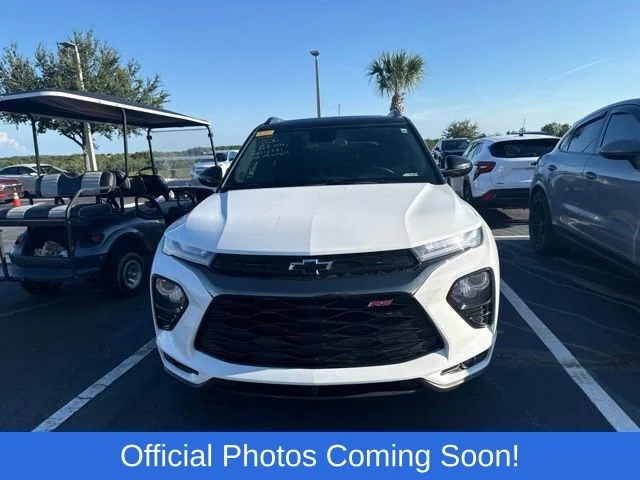 Used 2021 White Chevrolet RS image 2