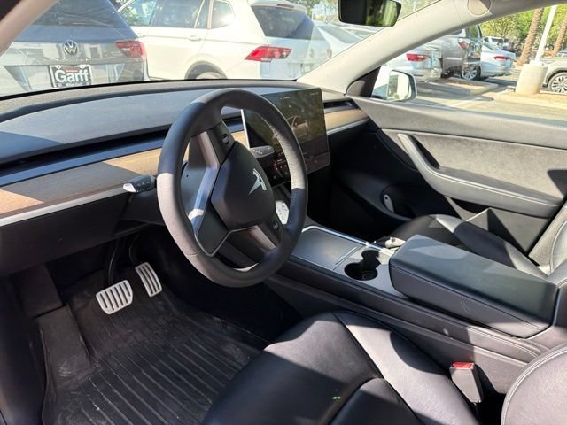 Used 2022 Pearl White Multi-Coat Tesla Performance image 6