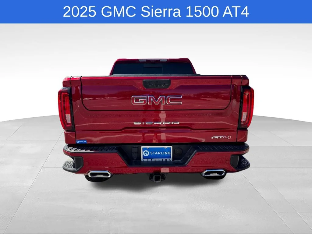 Used 2025 Volcanic Red Tintcoat GMC AT4 image 8