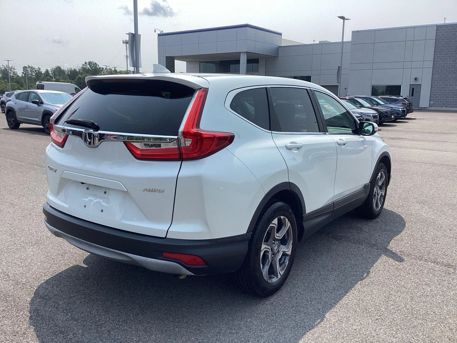 Used 2019 Platinum White Pearl Honda EX image 8