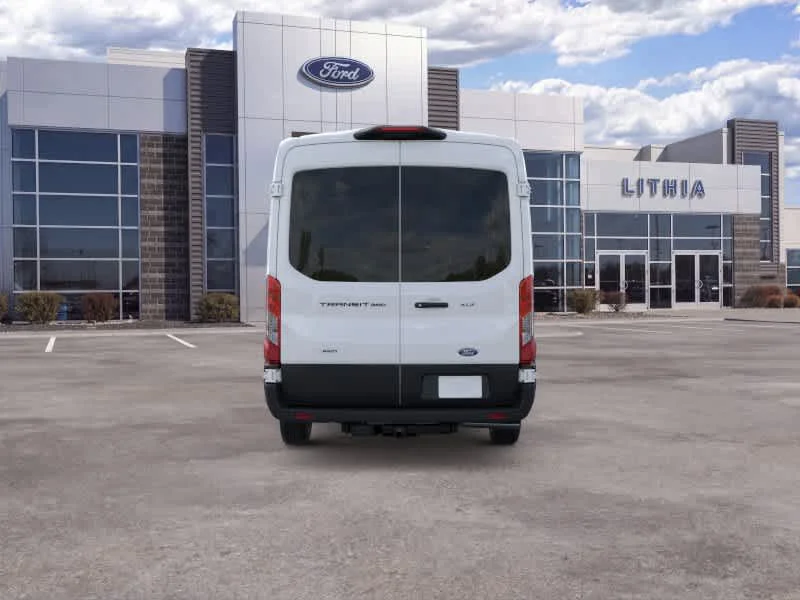 New 2026 Oxford White Ford Passenger Van XLT image 5