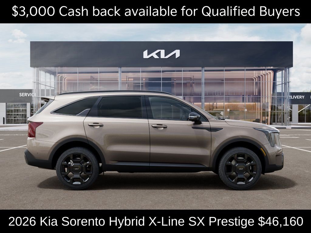 New 2026 Volcanic Sand Kia X-Line SX Prestige AWD image 8