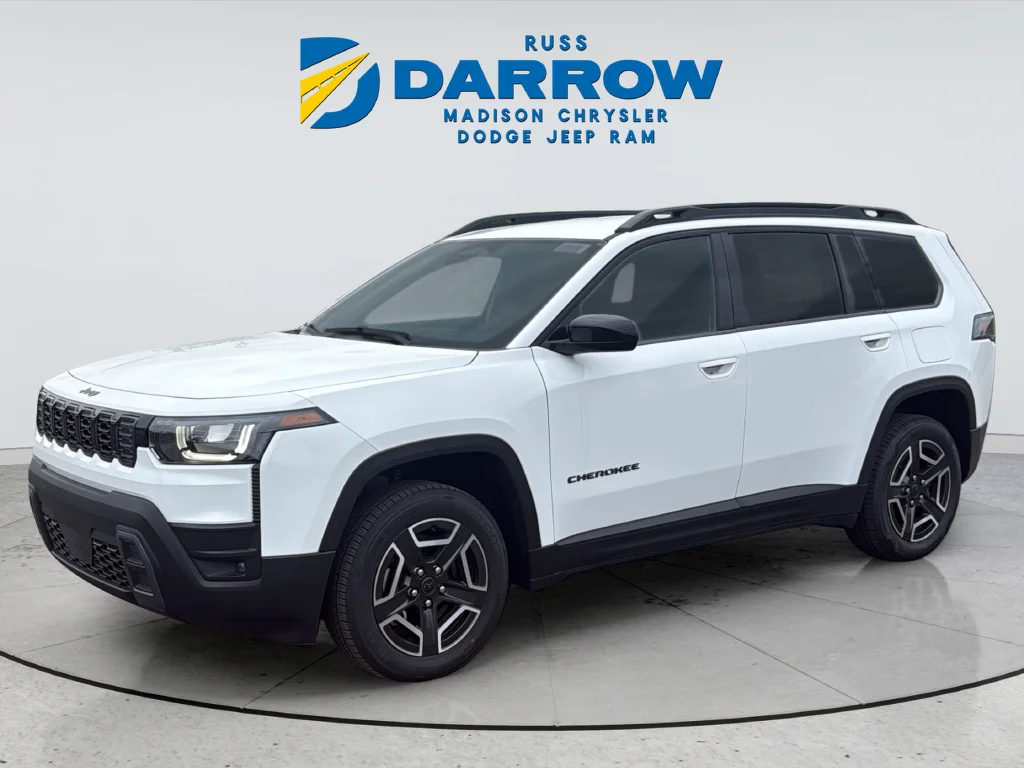 New 2026 Bright White Clear-Coat Exterior Paint Jeep Laredo image 1