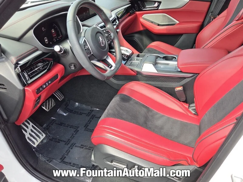 Used 2024 Platinum White Pearl Acura SH-AWD W/A-SPEC PACKAGE image 8