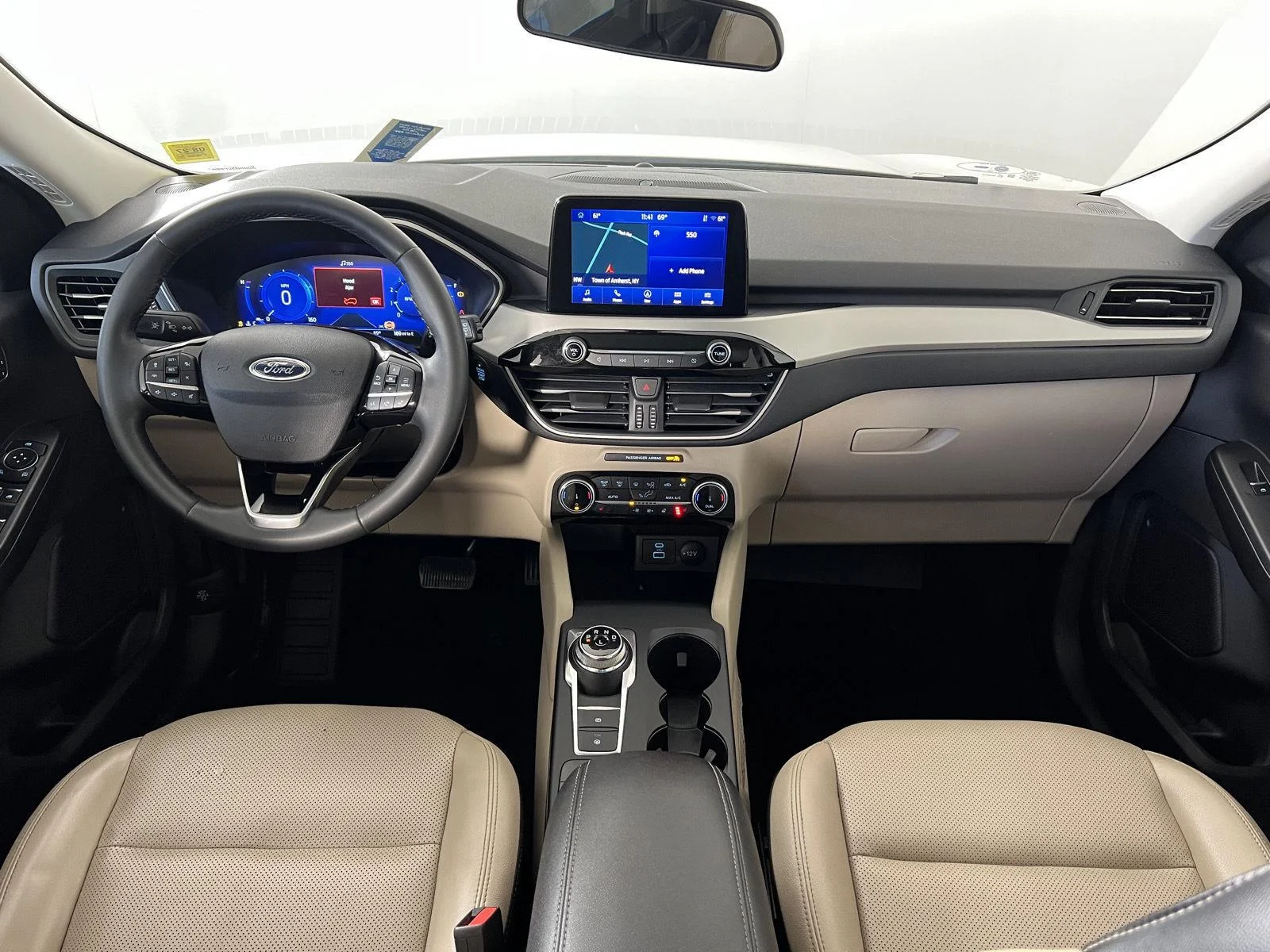 Used 2022 Star White Metallic Tri-Coat Ford SEL image 28