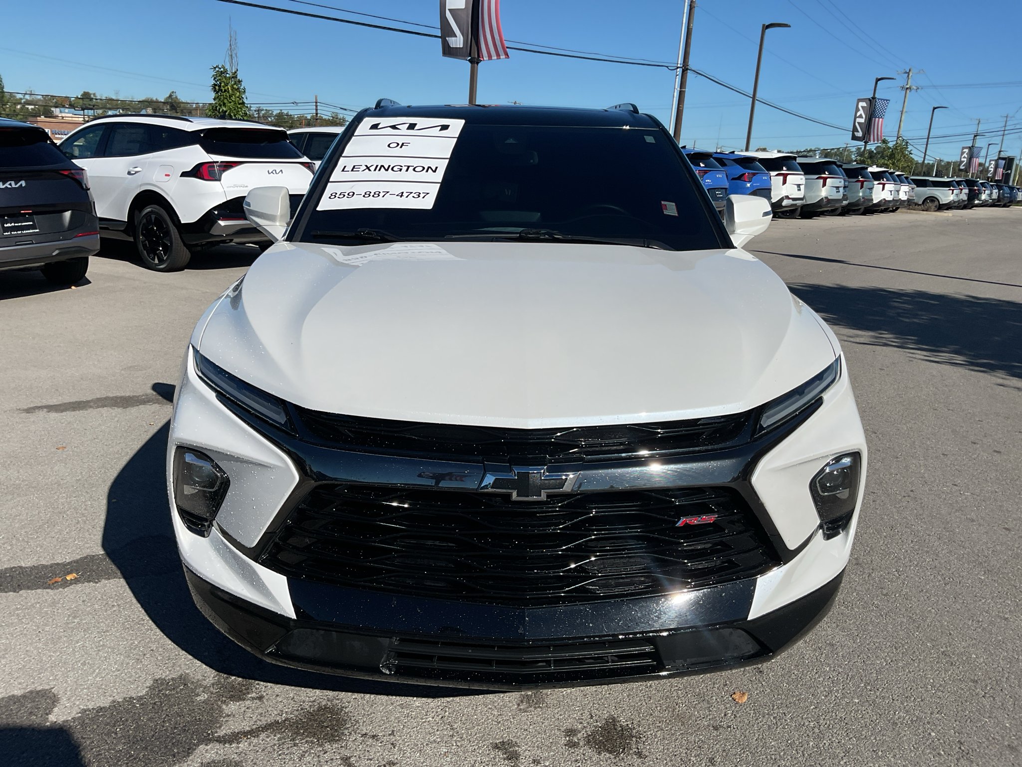 Used 2024 Iridescent Pearl Tricoat Chevrolet RS image 3
