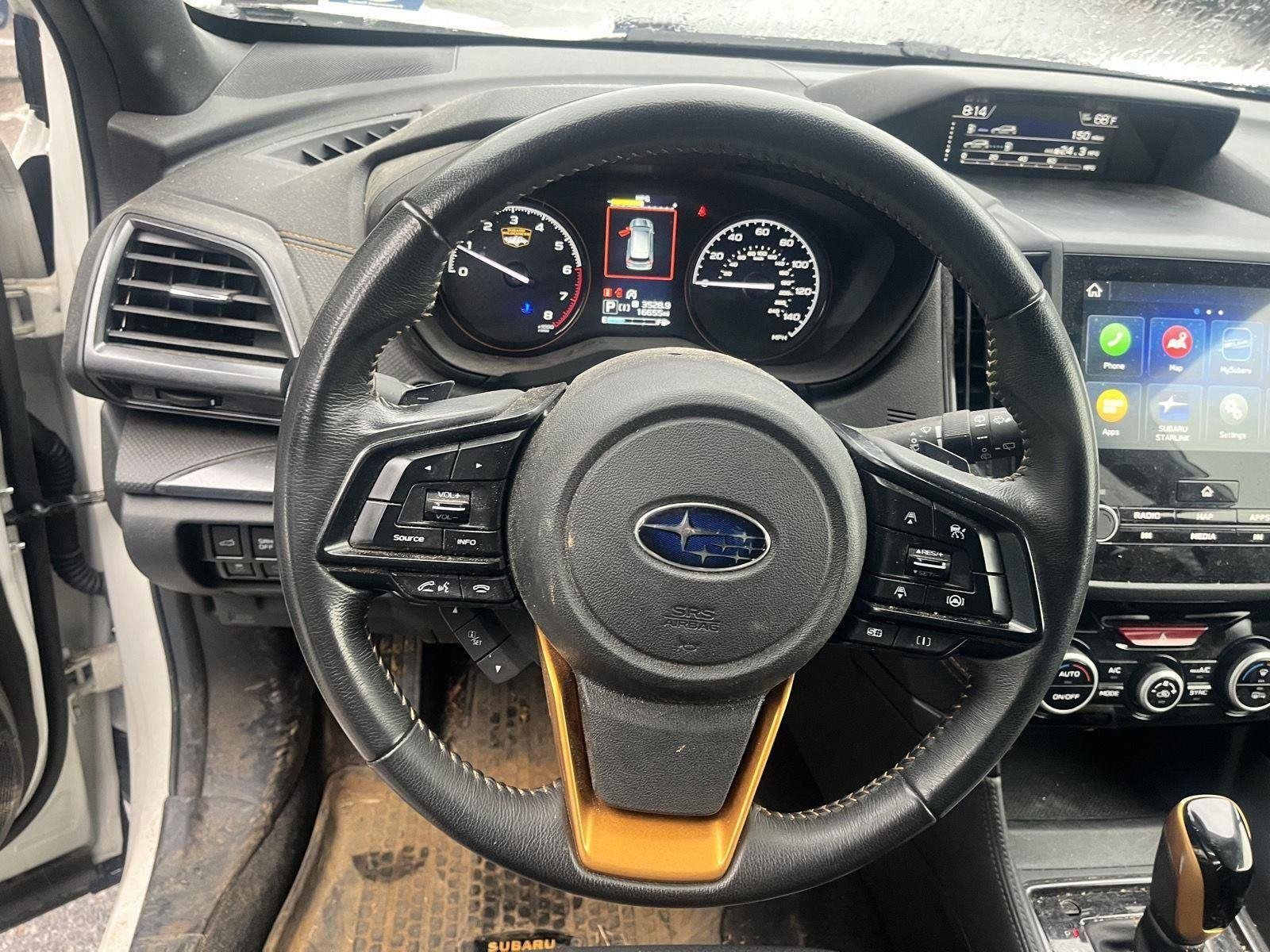 Used 2024 Crystal White Pearl Subaru Wilderness image 16