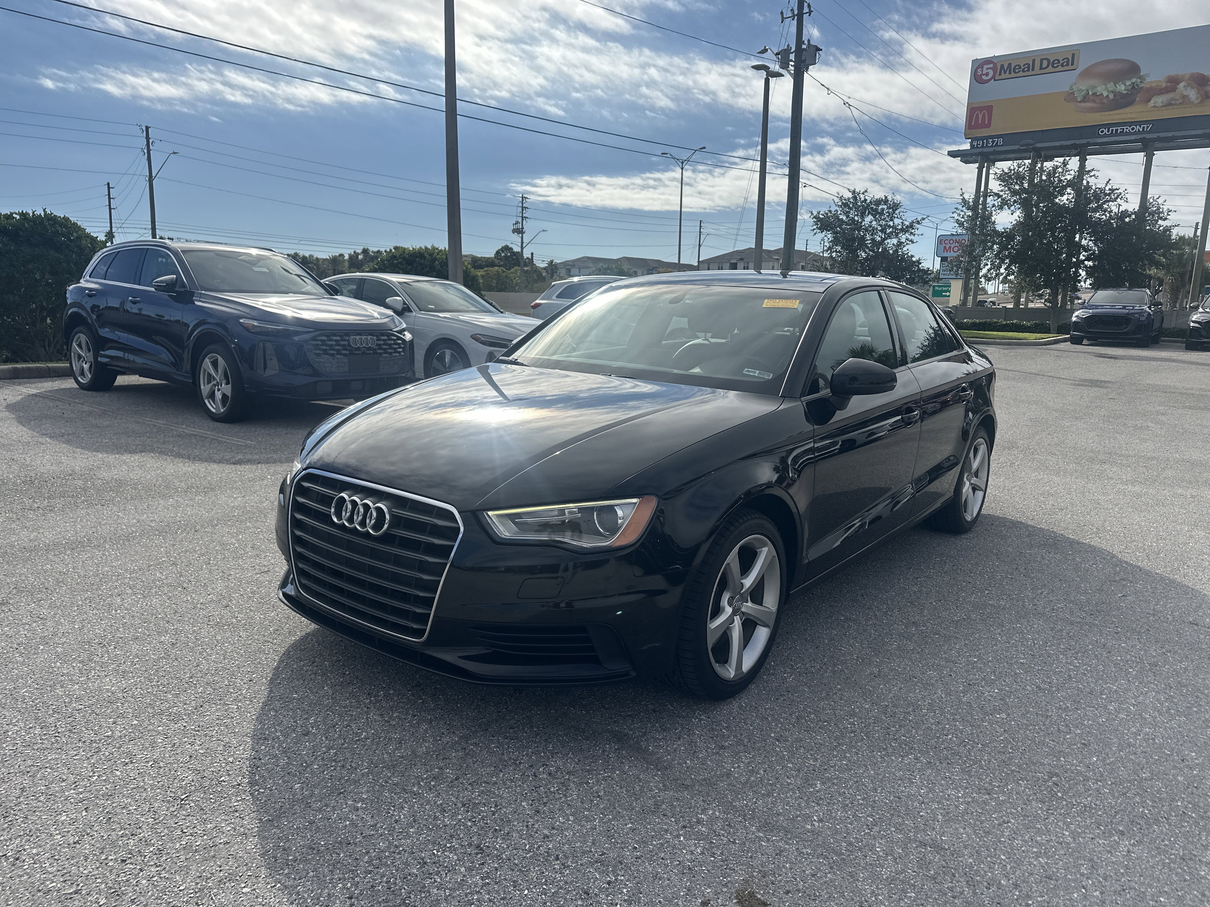 Used 2015 Audi A3 Sedan Premium with VIN WAUACGFF5F1114088 for sale in Clearwater, FL