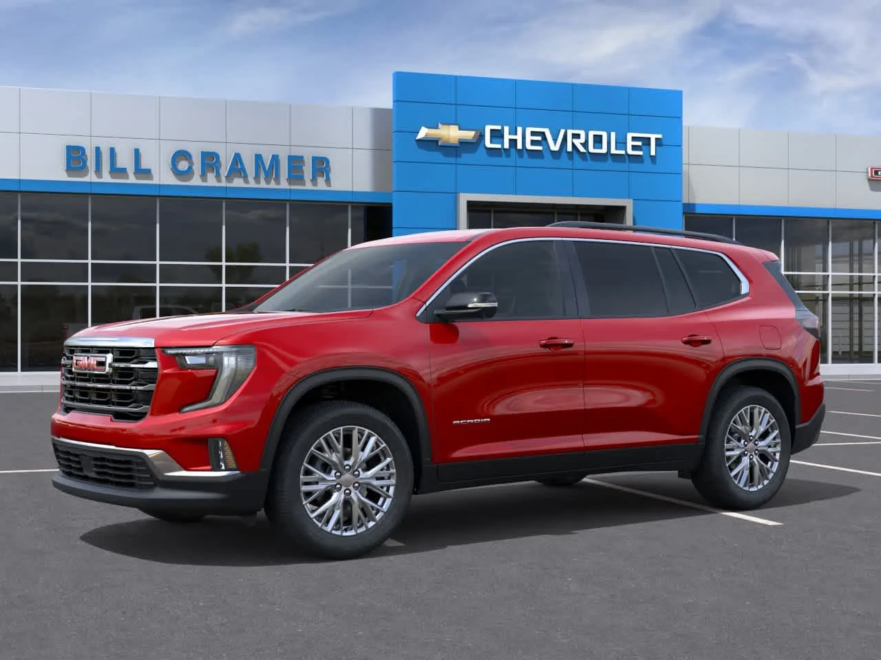 New 2026 Volcanic Red Tintcoat GMC Elevation image 2