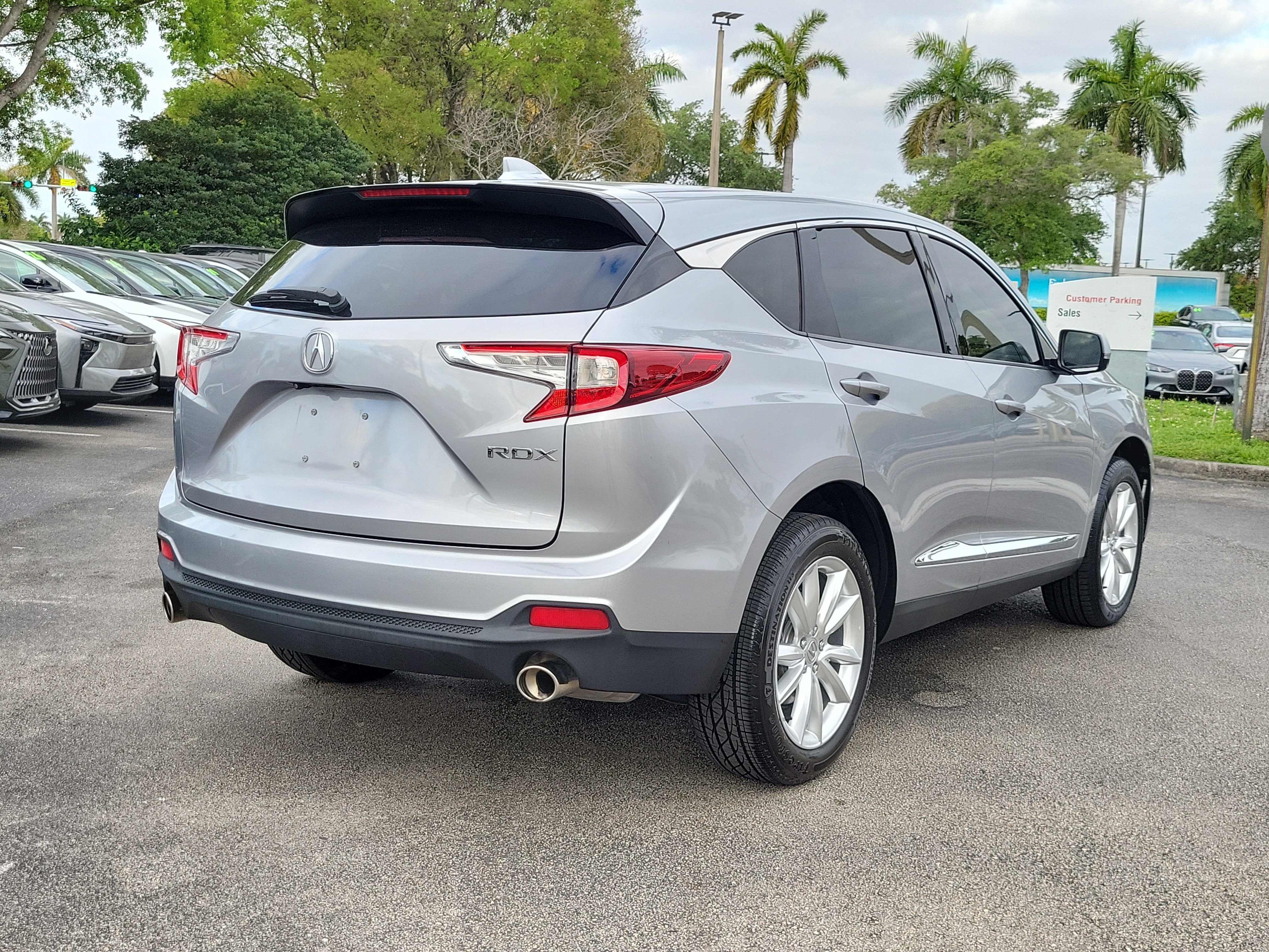 Used 2021 Silver Acura 4DR FWD image 4