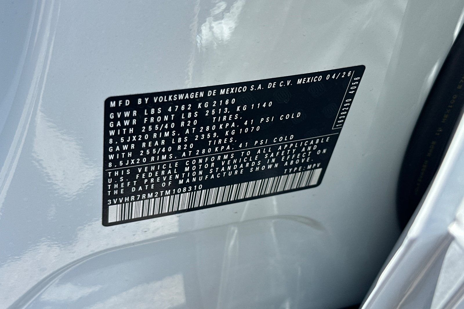 New 2026  Volkswagen 2.0T SE R-Line Black image 26