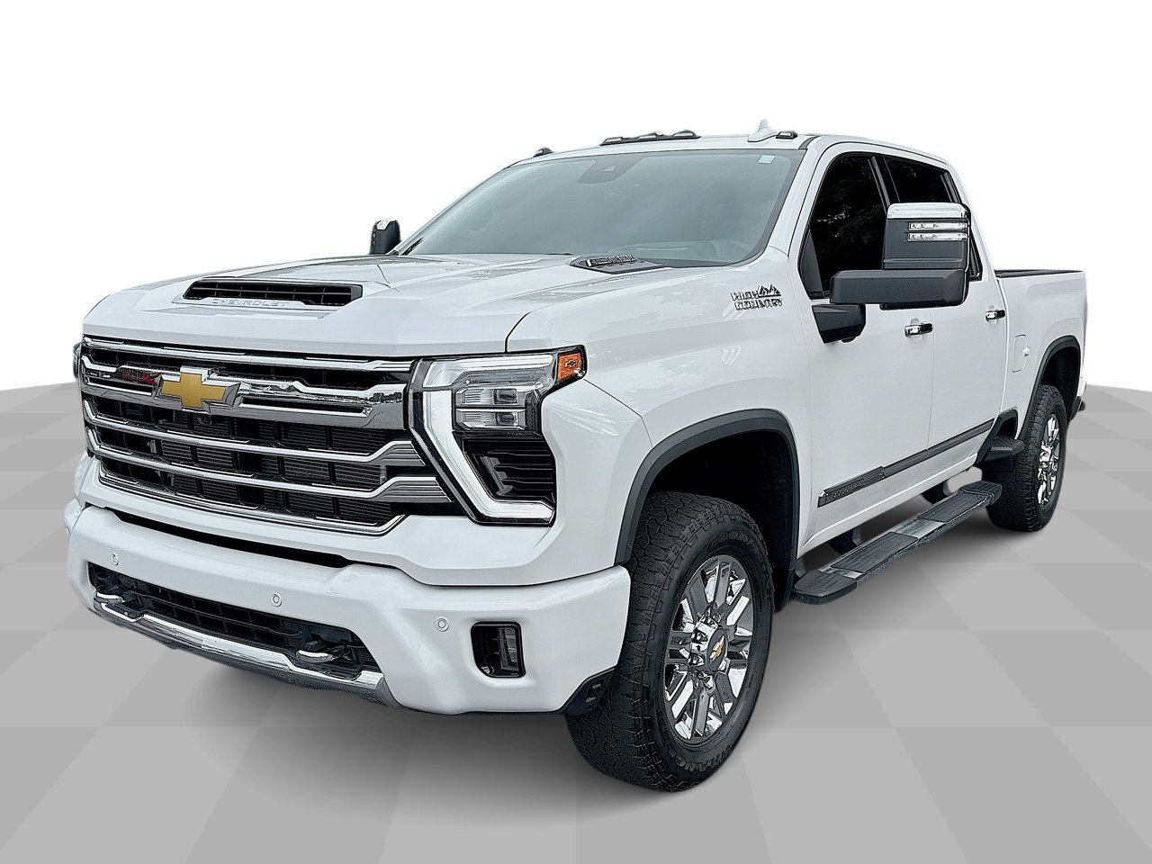 White (Iridescent Pearl Tricoat) 2024 Chevrolet Silverado 3500HD High Country Crew Cab 4WD Pickup Truck Four-Wheel Drive