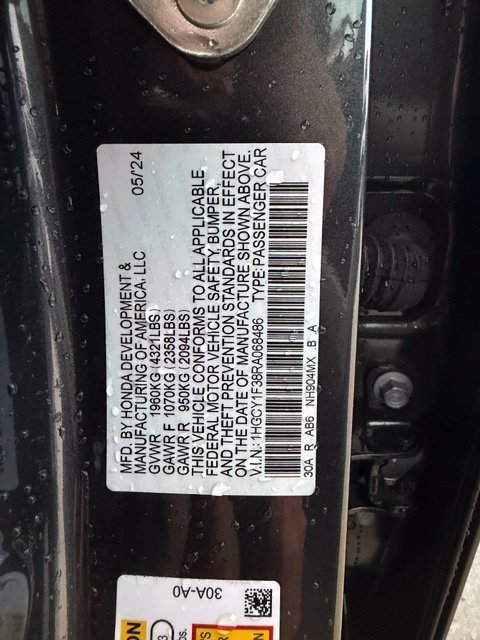 Used 2024 Gray Honda EX image 31