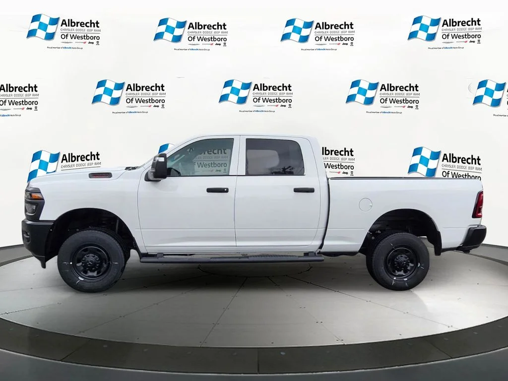 New 2026 Bright White Clear-Coat Exterior Paint RAM Tradesman image 2