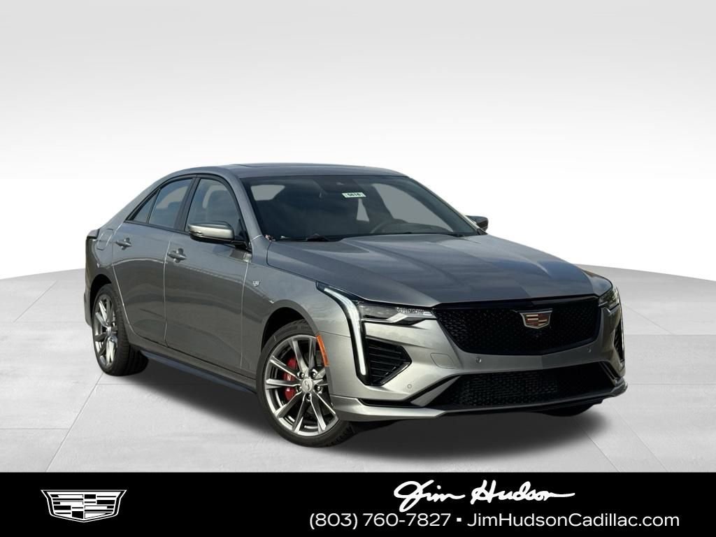 Argent Silver Metallic 2026 Cadillac CT4 Sport AWD Sedan All-Wheel Drive