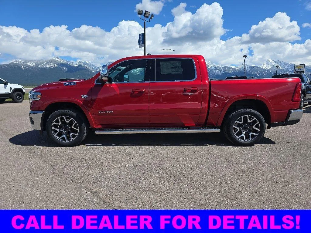 New 2026 Molten Red Pearl-Coat Exterior Paint RAM Laramie image 4