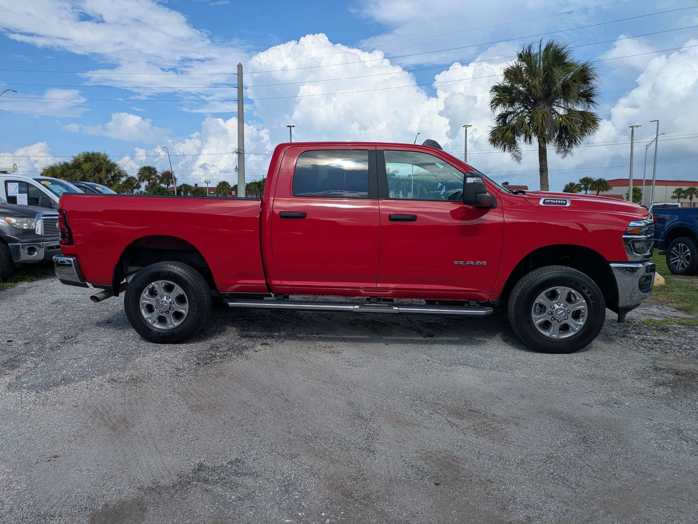 Used 2026 Flame Red Clearcoat Ram Big Horn image 4