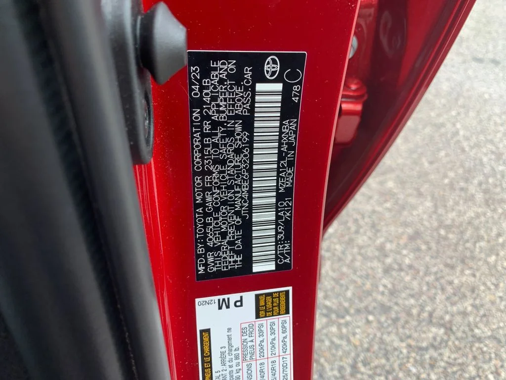 Used 2023 Red Toyota XSE image 33
