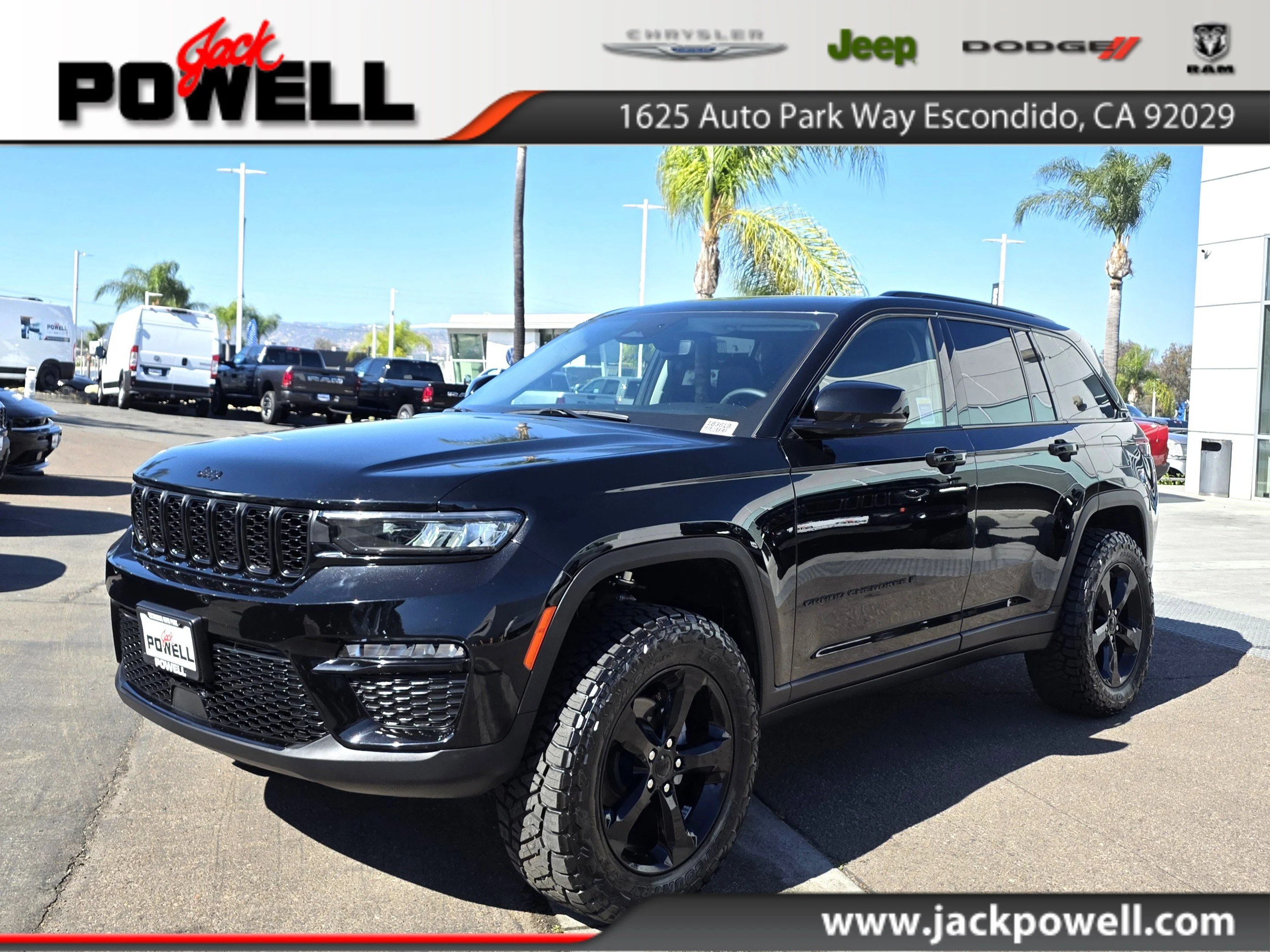 Certified Used 2023 Diamond Black Jeep Limited image 1