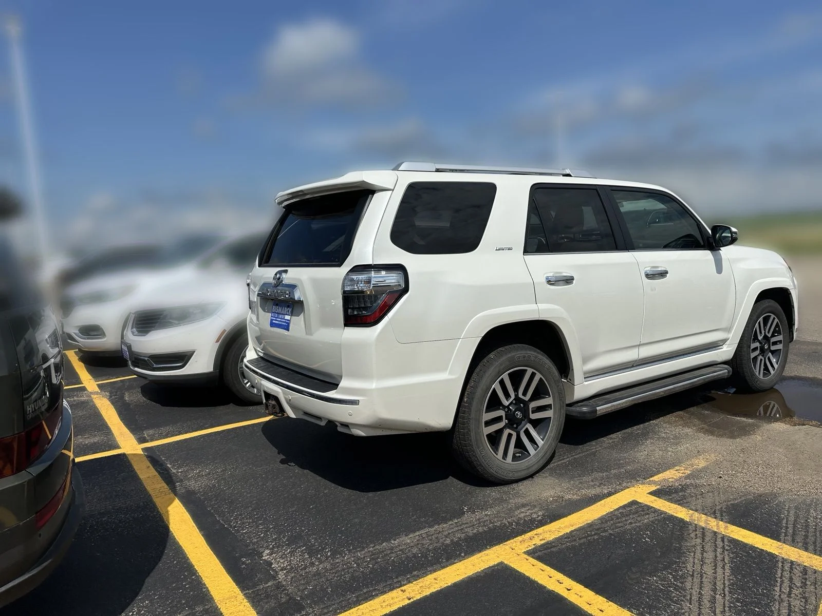 Used 2016 White Toyota Limited image 3