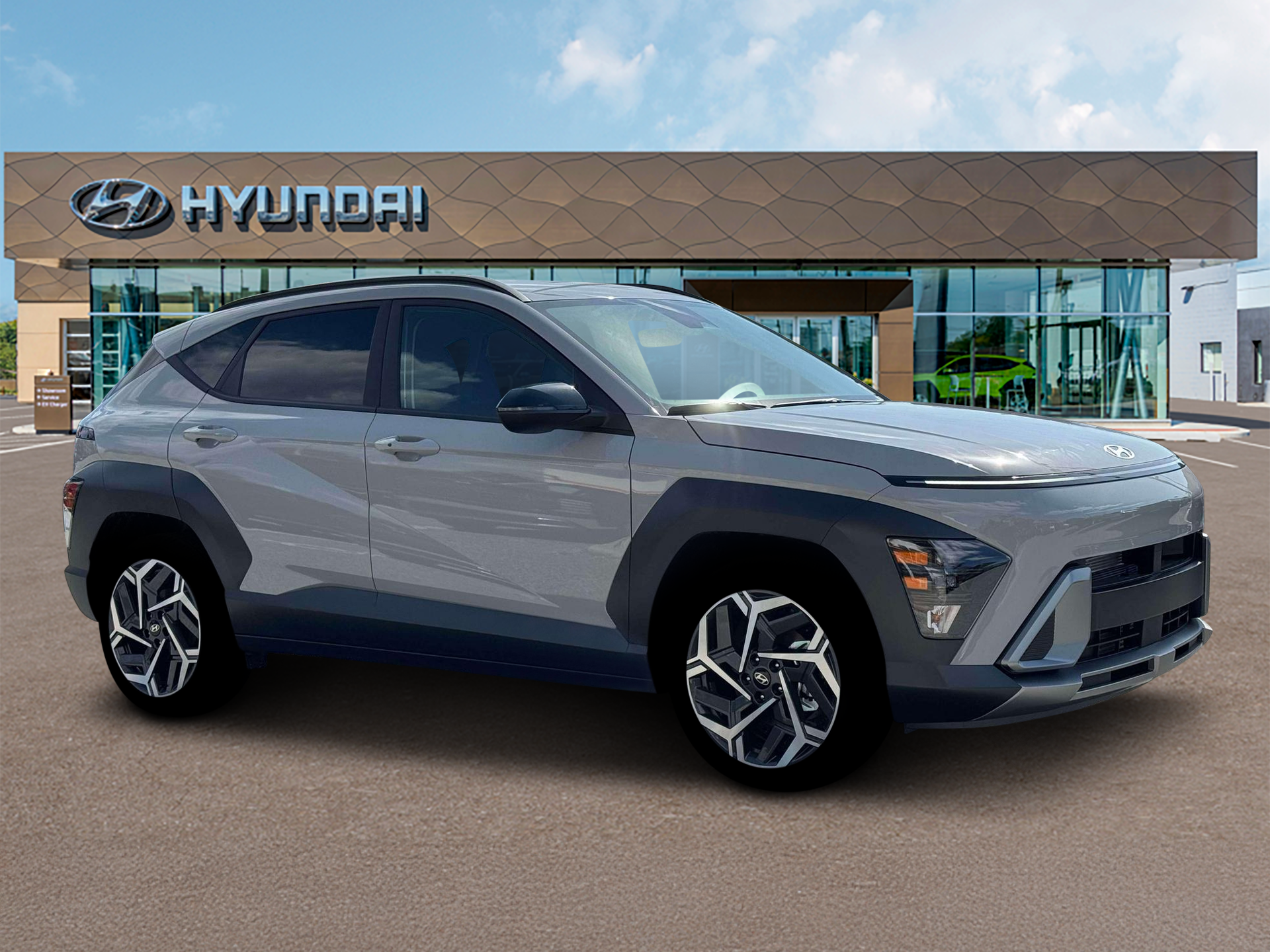 New 2026 Cyber Gray Metallic Hyundai SEL Premium FWD image 10