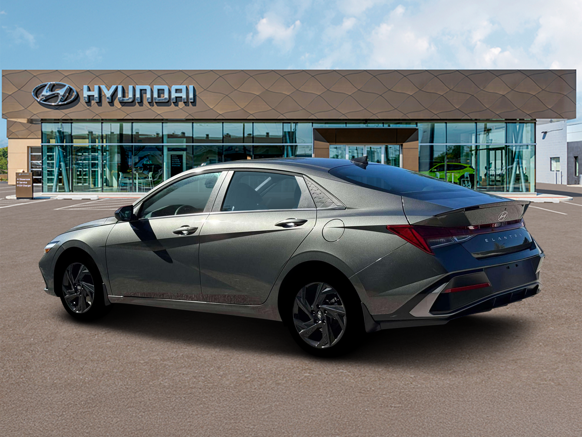 New 2026 Amazon Gray Hyundai SEL Sport Premium image 4