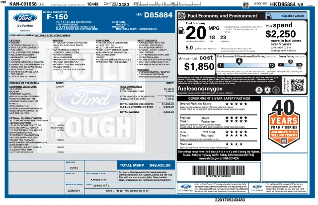 Used 2017 Magnetic Ford XLT image 22