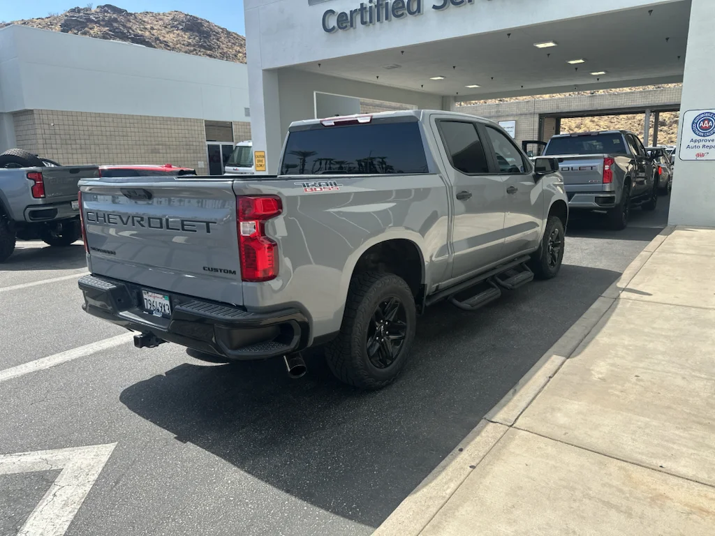 Used 2024 Slate Gray Metallic Chevrolet Custom Trail Boss image 4