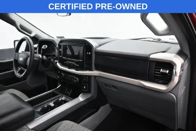 Certified Used 2021 Red Metallic Ford XLT image 9