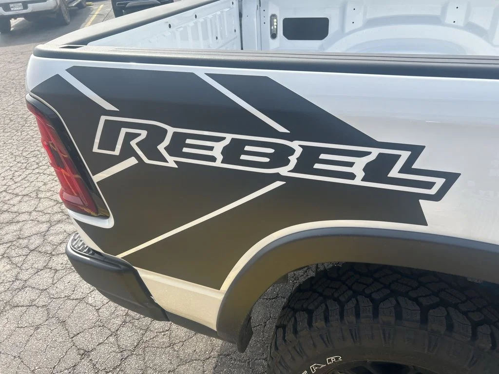 New 2026 Bright White Clear-Coat Exterior Paint RAM Rebel image 39