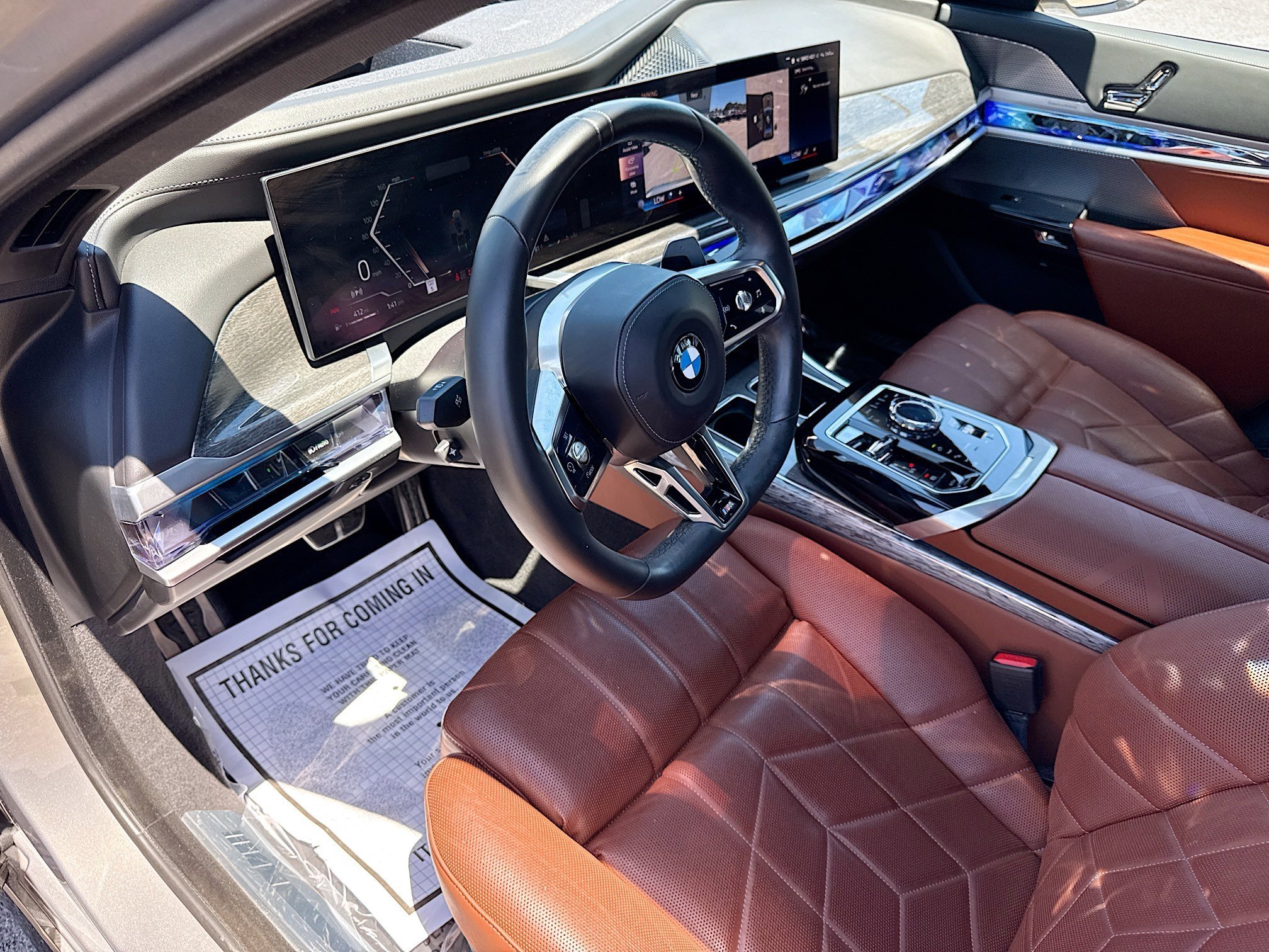 Used 2023 Oxide Grey Metallic BMW 760i xDrive image 25
