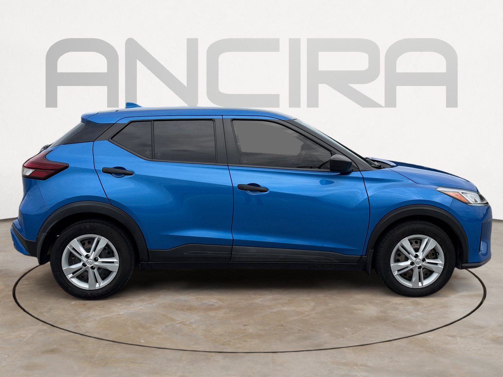 Used 2022 Electric Blue Metallic Nissan S image 12