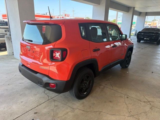 Used 2019 Orange Jeep Sport image 5