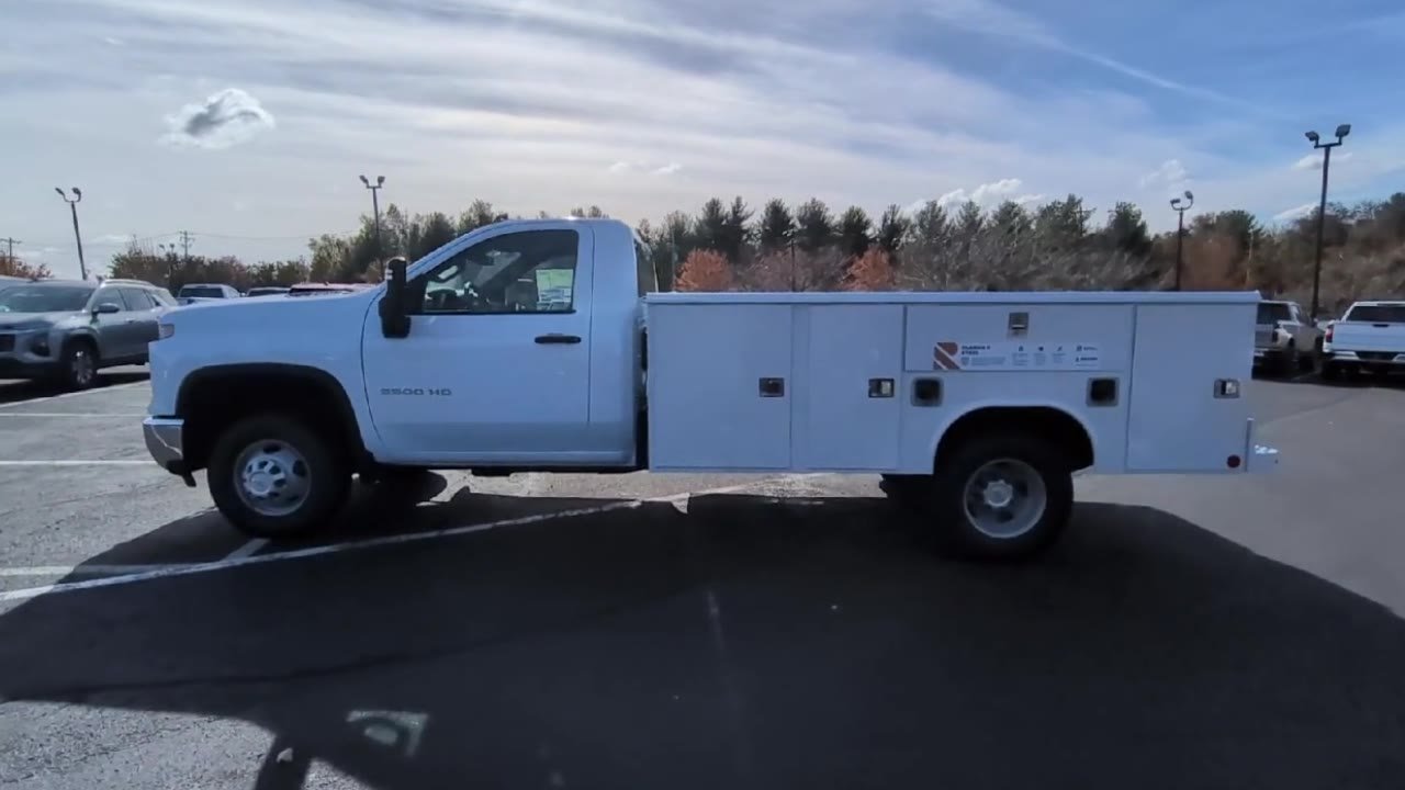 New 2025 Summit White Chevrolet Work Truck image 37