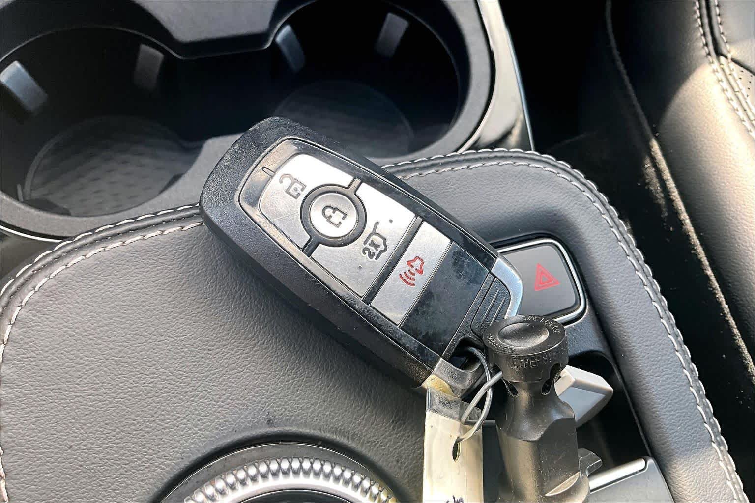 Used 2023 Carbonized Gray Metallic Ford Premium image 17