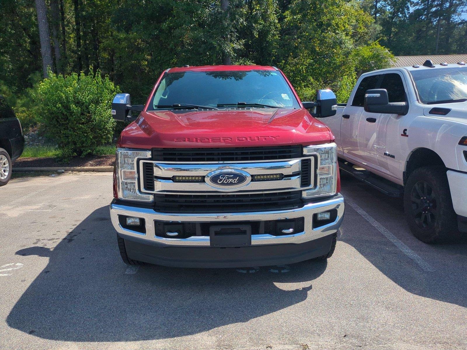 Used 2018 Ruby Red Metallic Tinted Clearcoat Ford XLT image 2