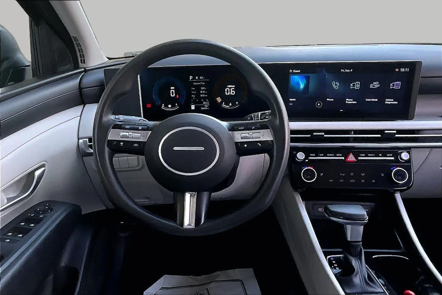 Used 2025 Atlantic Blue Hyundai SEL image 6