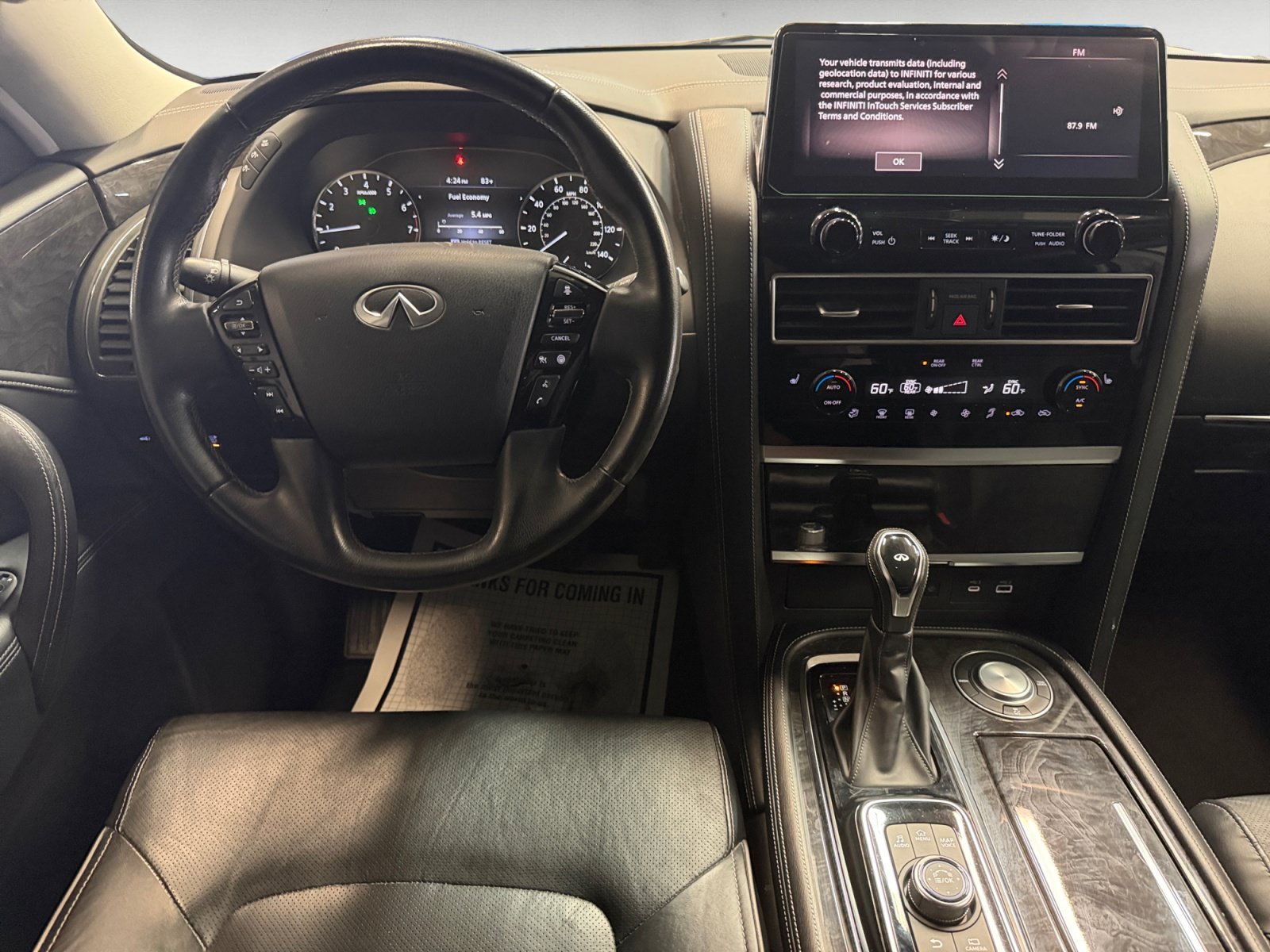 Used 2022 Hermosa Blue INFINITI LUXE image 14