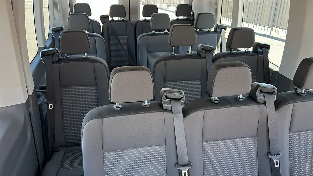 New 2026 Oxford White Ford Passenger Van XL image 16