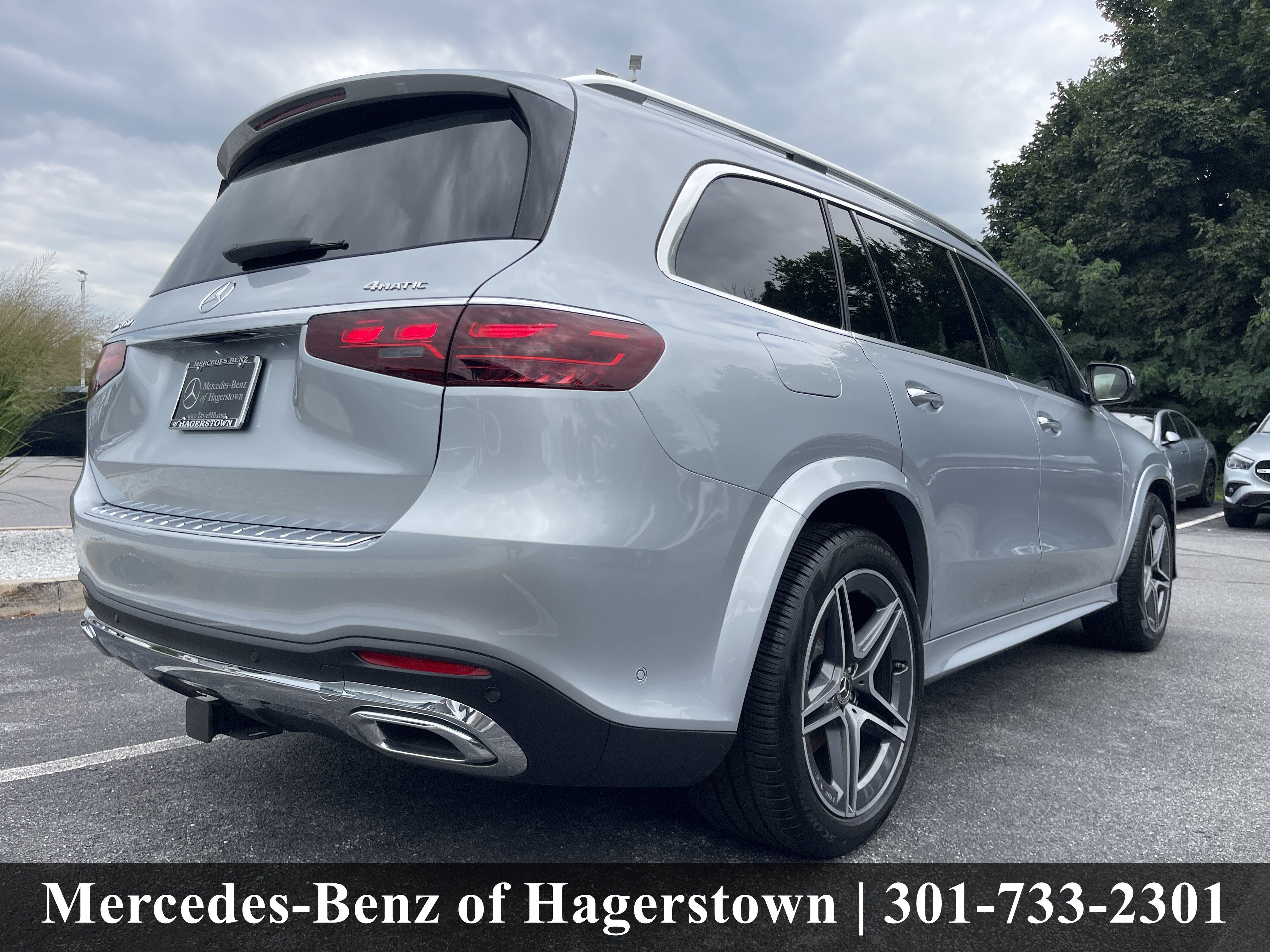 Certified Used 2025 Cirrus Silver Metallic Mercedes-Benz GLS 450 4MATIC® SUV image 42