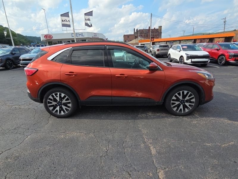 Used 2020 Orange Ford SEL image 8