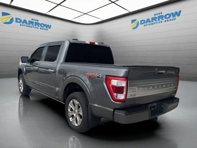 Used 2021 Gray Ford Platinum image 3