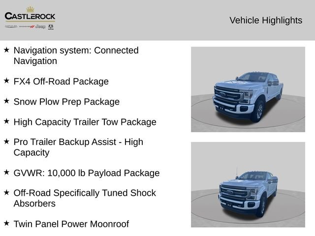 Used 2022 White Ford Platinum image 2
