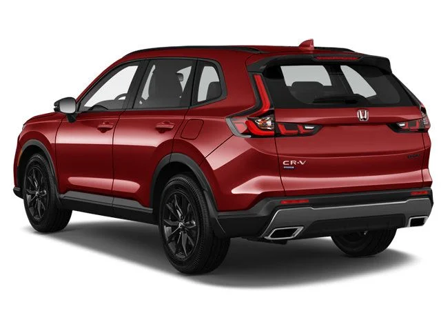 New 2027 Radiant Red Metallic Honda Sport Hybrid AWD image 2