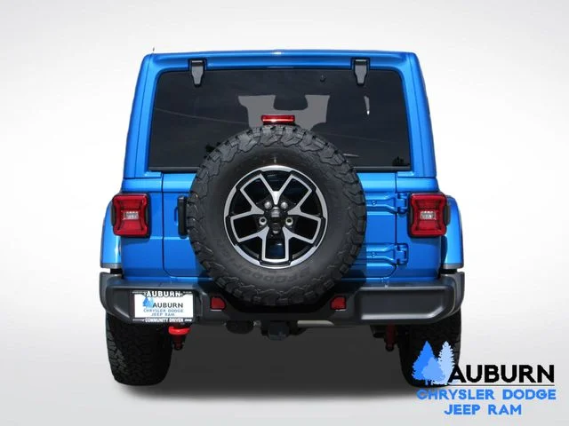 New 2026 Hydro Blue Pearl-Coat Exterior Paint Jeep Rubicon image 3