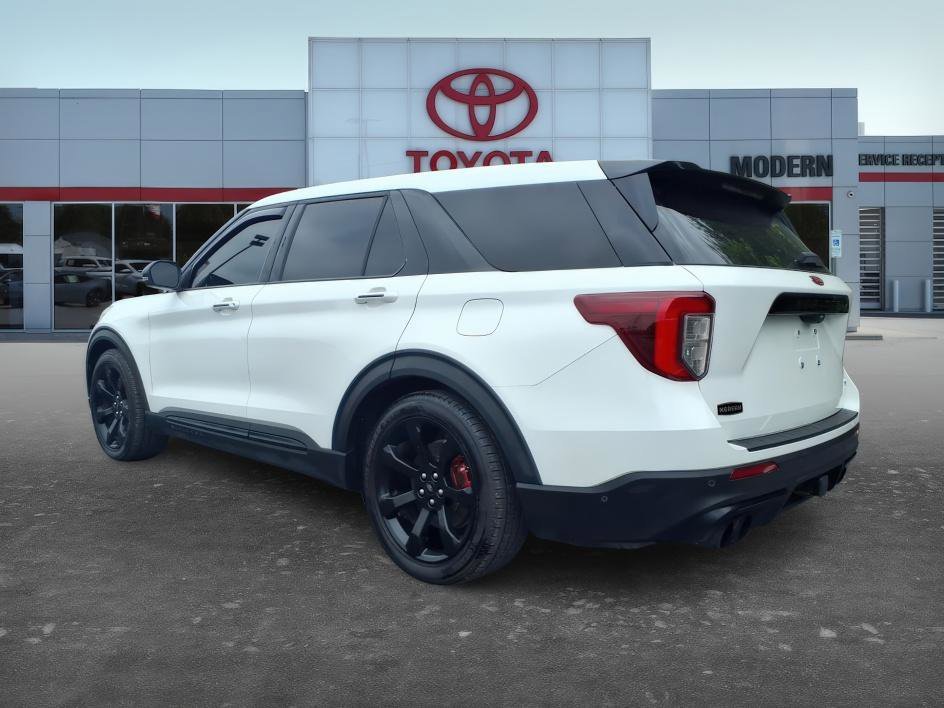 Used 2021 Star White Metallic Tri-Coat Ford ST image 3