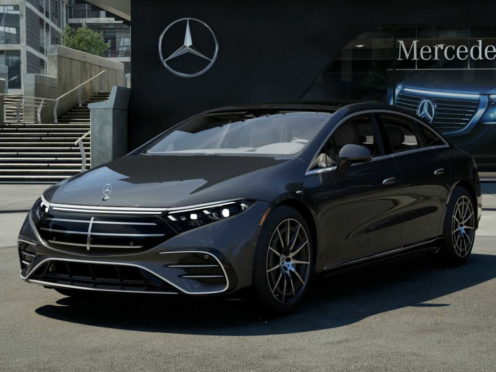 New 2026 Graphite Grey Metallic Mercedes-Benz 450 4D Sedan 4MATIC® image 2