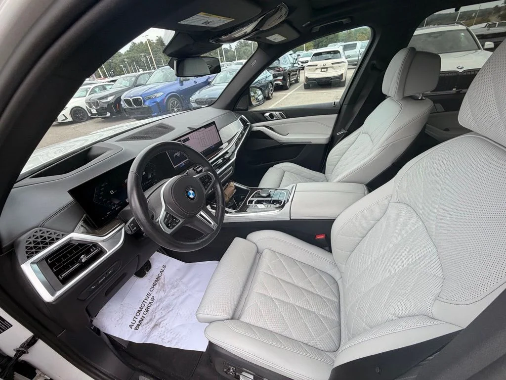 Certified Used 2024 Mineral White Metallic BMW M60i image 6