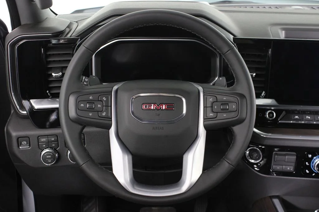 New 2026 Glacier White Tricoat GMC SLT image 24